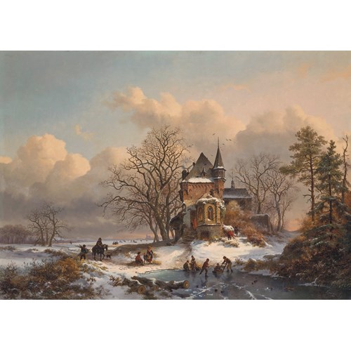A Dutch winter landscape